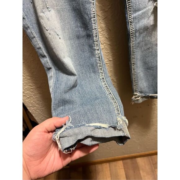 Silver Jean Co. Kenni Jeans Woman’s Size 34 Length 27 - Picture 3 of 16